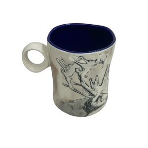 Moose Elk Caribou Wildlife Ceramic Coffee Mug Round Handle